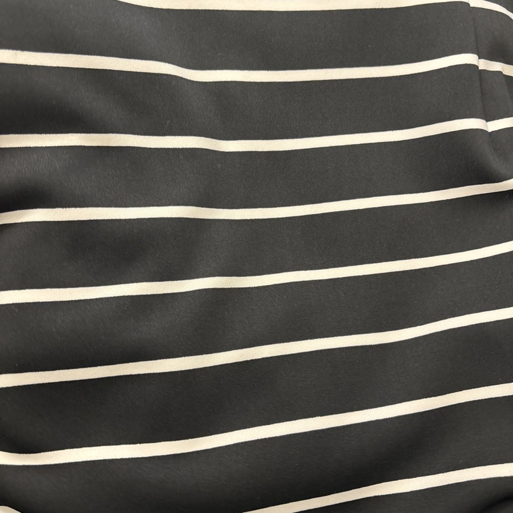 Calvin Klein Womens's Black /white Striped Pencil Knee Length Skirt Size Large - Picture 2 of 6